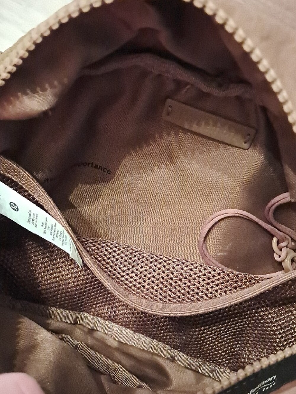 lululemon athletica Brown Belt Bag with Black Strap - Picture 5 of 8